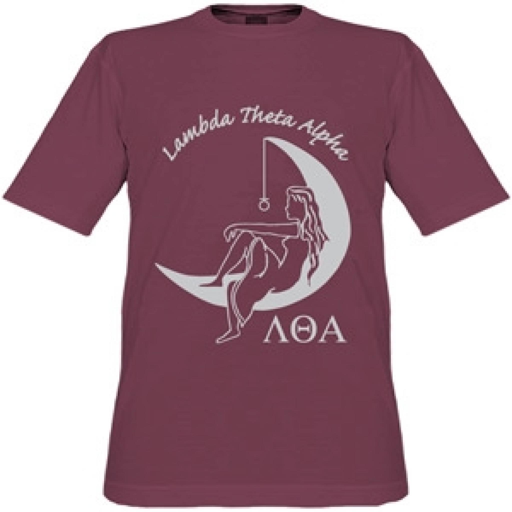 Lambda Theta Alpha Lady on the Moon Sorority TShirt