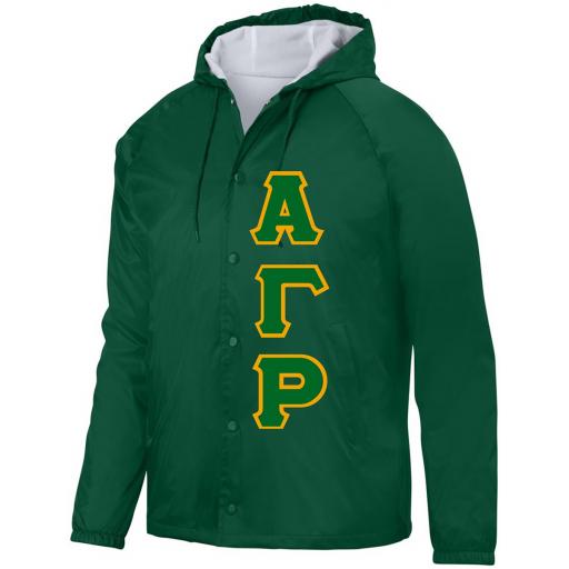 Fraternity Jacket |Coach Hoodie | Collegiate Greek