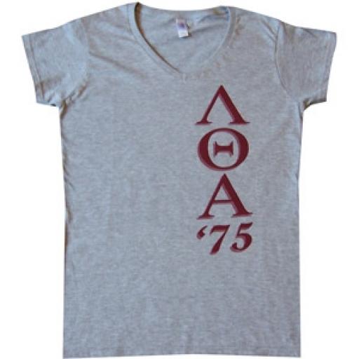 Lambda Theta Alpha - V Neck Tee Shirt