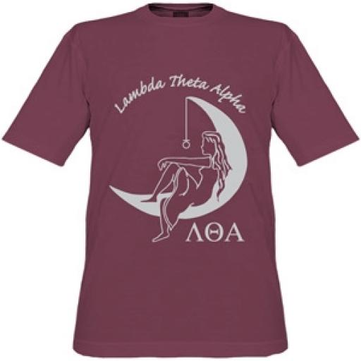 Lambda Theta Alpha - Lady On The Moon Tee Shirt