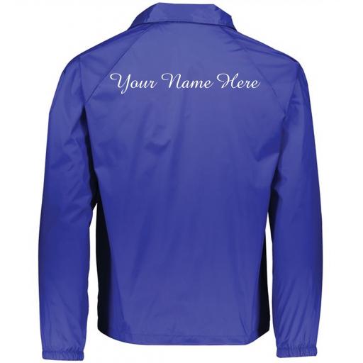 Large Script Embroidery Name or Text:Upper Back
