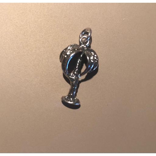 Sterling Silver Palm Charm