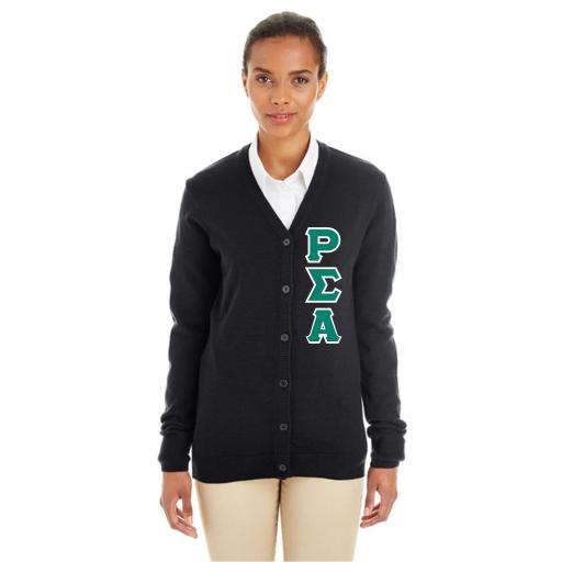 Rho Sigma Alpha Ladies Cardigan Sweater
