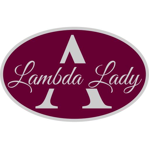 Lambda Lady Sticker