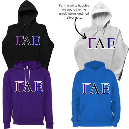 Gamma Lambda Epsilon Hooded Sweatshirt